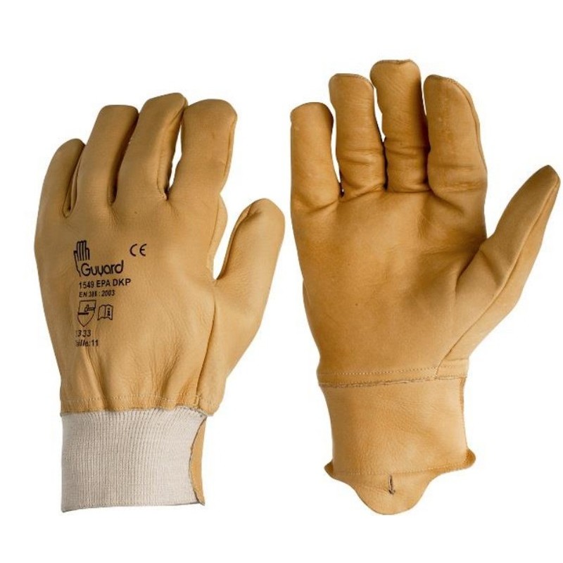 Gants cuir hydrofuges