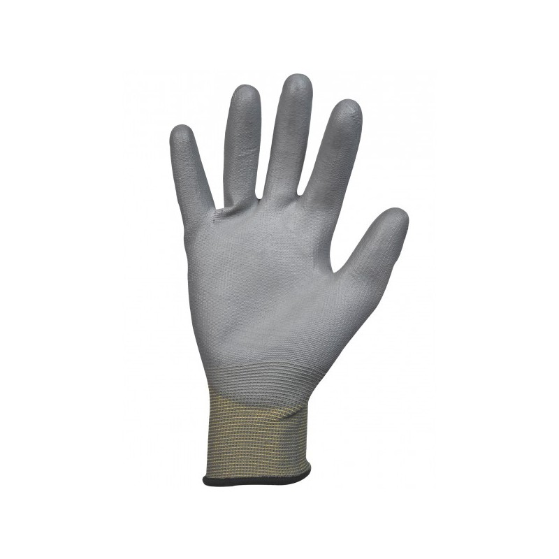 x10 Gants de protection enduit latex