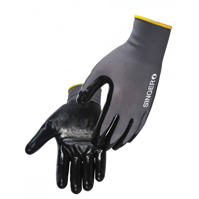 Gants polyamide enduit nitrile - qualité professionnelle