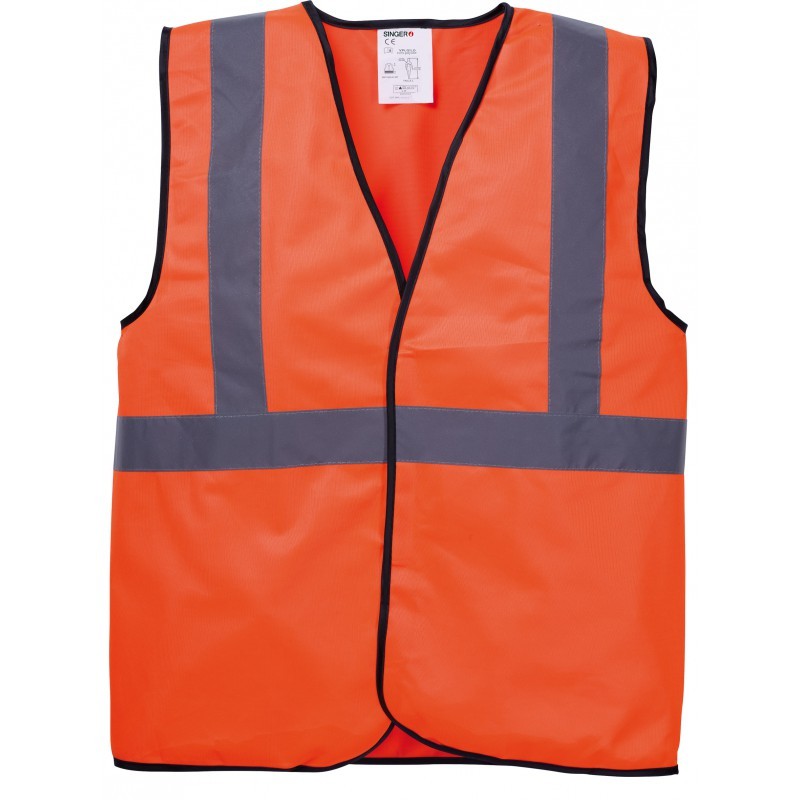 Gilet de signalisation haute visibilité réfléchissant