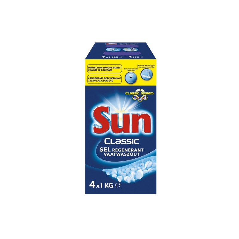 Sel régénérant lave-vaisselle Sun Professional 2 kg - Sel régénérant,  détartrant